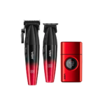Combo VGR V-640 con clipper, trimmer y shaver roja
