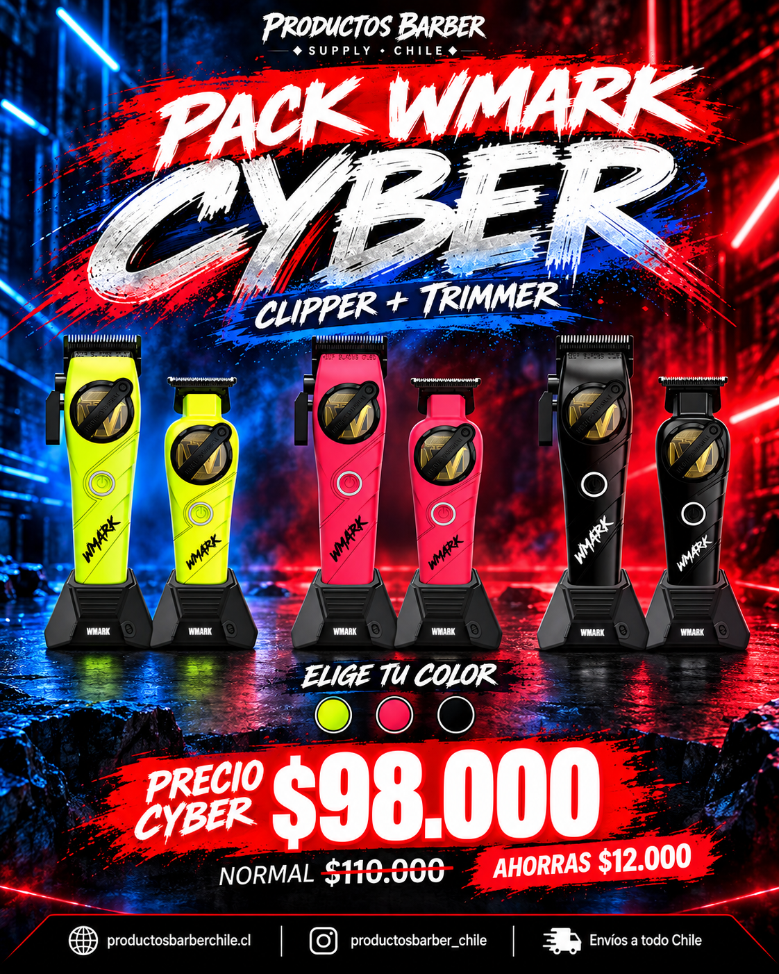 Pack WMARK 8613 elige tu color